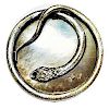 DIVISION 1 LARGE PEARL BACKGROUND SNAKE BUTTON
