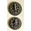 SCARCE PAIR OF CHILDREN BUTTONS