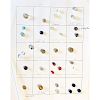 8 CARDS OF SMALL BUTTONS INCLUDING DIMINUTIVE