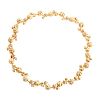 A Rare 18K Floral Diamond Necklace by Tiffany & Co