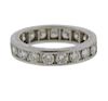 Platinum Diamond Eternity Wedding Band Ring 