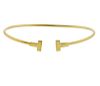 Tiffany &amp; Co T Wire 18k Gold Bracelet 