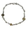 John Hardy Dots 18k Gold Silver Necklace 