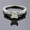 Platinum Princess Diamond Engagement Ring 
