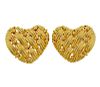 Tiffany &amp; Co 18K Gold Woven Heart Earrings