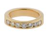 14K Gold Diamond Band Ring 