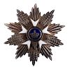 Belgium, order of the crown grand cross breast star