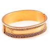 14k gold bangle bracelet