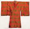 C.1850 Japanese Edo Period Iridescent Priest Robe