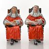 2 ROYAL DOULTON FIGURINES, JUDGE GLOSS AND MATTE