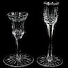 (2 Pc) Waterford Candle Holders