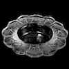 Large Lalique Crystal "Honfleur" Dish