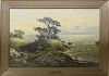 Robert William Wood Color Lithograph "The Pacific Coast"