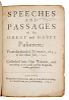 [LAW - PARLIAMENT]. Speeches and Passages of this Great and Happy Parliament. London: for William Cooke, 1641. FIRST EDITION
