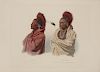 BODMER, Karl (1809-1893). Saki Indian | Musquake Indian (Plate 3). Ca 1839-1842.
