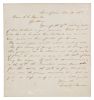 LINCOLN, Abraham (1809-1865). Autograph letter signed "Lincoln & Herndon". To Messrs. S. C. Davis & Co. Springfield, 30 November 1858.