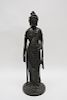 Japanese Bronze Figure of Kannon