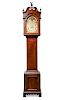 A Federal Inlaid Mahogany Tall Case Clock