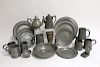 Collection Antique Pewter