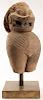 12th C. Khmer Sandstone Lion Sculpture