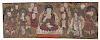 Antique Scroll Painting of Buddha and Celestial Beings, Korea