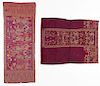 2 Fine Old Balinese Sonket Textiles