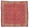Antique Silk Ikat Headcloth with Songket