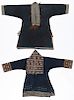 2 Old Indigo Jackets, Yao People, China