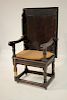 English Jacobean Oak Convertible Chair/Table
