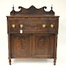 Late Federal Style Mahogany Sideboard