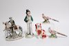 5 Porcelain Figures and Animals
