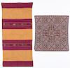 2 Old and Rare Philippine Textiles