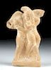 Roman Terracotta Figure - Playful Cherubs