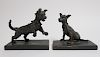 Edith Barretto Parsons, Two Bronze Terriers