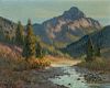 Paul Strisik
(American, 1918- 1998)
Evening Light - Sultan Mountain, 1981