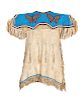 Sioux Child's Beaded Hide Dress, with Butterflies
length 32 x chest 30 inches