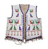 Sioux Beaded Hide Vest
length 23 x chest 39 inches