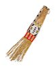 Sioux Beaded Hide Tobacco Bag
overall length 41 inches 