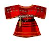 Northern Plains Child's Dress with Concha Belt
length 20 inches 