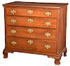 American Chippendale Walnut Chest of Drawers
