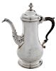 George III English Silver Coffee Pot