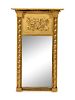 A Classical Carved Giltwood Looking Glass