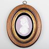 Wedgwood Lilac Jasper Dip Portrait Medallion of Madame de Lamballe