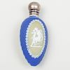 Wedgwood Three Color Jasperware Scent Bottle and Silver Cover