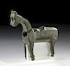Miniature 12th C. Seljuk Bronze Lock - Horse Form
