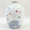 Japanese Hizen Porcelain Vase