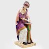 Large Staffordshire Pearlware Figure Emblematic of Purity