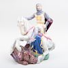 Charles Vyse Chelsea Pottery Figure of a Knight