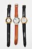 Jean d'Eve Ladies' Wrist Watches Group of 3
