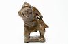 Inuit Hardstone Hunter Figural Sculpture